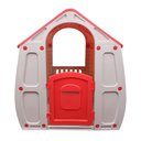 Ver imagem 5 de Casinha de Brinquedo Infantil Playground Grande Magic House com Porta e Janela Vermelha/verde