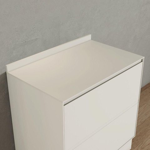 Tampo para Balcão de Cozinha Móveis Henn Fineze Areia HP 80cm MDF
