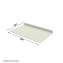 Ver imagem 2 de Tampo para Balcão de Cozinha Móveis Henn Fineze Areia HP 80cm MDF