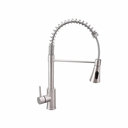 Ver imagem 1 de Monocomando Gourmet 1 Saida C/ Mola 50cm (5 a 40mca) Acquaflex Escovado - Levo