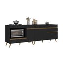 Ver imagem 1 de Kit Balcão Cozinha para Cooktop/forno 105cm e Balcão 120cm Veneza Multimóveis Mp2289