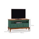 Ver imagem 3 de Rack Linz 3 Gavetas + Nicho 75 X 150 X 40 (a X L X P)