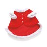 Roupa Mamãe Noel para Cachorro Gato Natal Pequeno Vermelho - 1