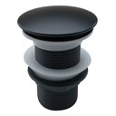 Ver imagem 1 de Válvula Ralo Click Luxo Inteligente Inox P/cuba Preta 3/8