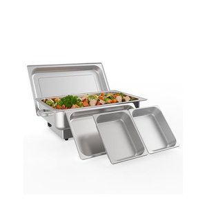 Takywep Réchaud Elétrico 9 Qt Aço Inox Prata com Controle de Temp