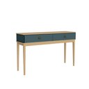 Ver imagem 1 de Aparador Colonial com 2 Gavetas Mdp 136x41x83cm Mel Petroleo Mb 1026 Movelbento