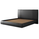 Ver imagem 6 de Cama King Flutuante com Cabeceira 195cm Astra S04 Couríssimo Preto - Lyam Decor