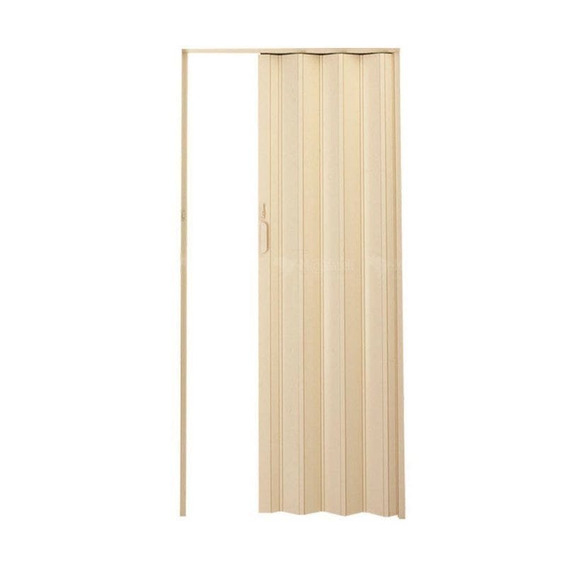Porta Sanfonada PVC 210 x 72 cm - Plasflex - Bege