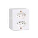 Ver imagem 1 de Tomada Dupla 10A 250v Externa para Canaleta - Ilumi 