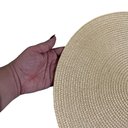 Ver imagem 7 de Jogo 4 Pçs Lugar Americano Sousplat Toalha De Mesa Redondo 38cm Bege