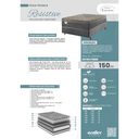 Ver mais imagens de Colchão Ecoflex de Molas Ensacadas Extra Firme 158x198x32 Resistive