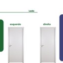 Ver imagem 2 de Kit Porta Branca 80cm Montada com Ferragem Externa