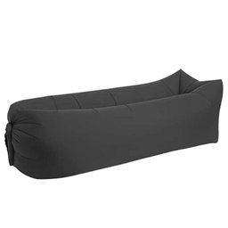 Sofá Inflável de Ar Portátil Puff Impermeável Praia Camping - 1