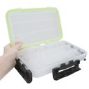 Ver imagem 6 de Maleta Organizadora Multiuso com Divisórias Transparentes 27cm