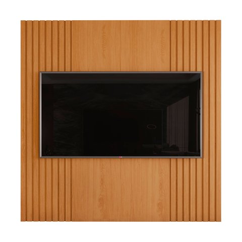 Painel para Sala Estar Sierra Ripado 2.2 x 2.2 TV até 72:Nature