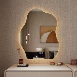 Espelho Led Banheiro Organico Touch C/ Desembaçador 80x60 Cm - 6