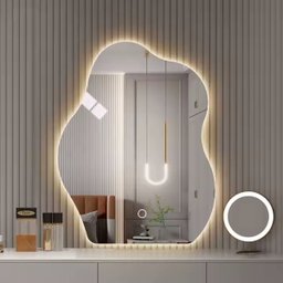 Espelho Led Banheiro Organico Touch C/ Desembaçador 80x60 Cm - 4
