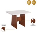 Ver imagem 2 de Mesa Retangular Manuela 108 Cm Mdf