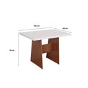 Ver imagem 3 de Mesa Retangular Manuela 108 Cm Mdf