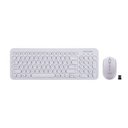 Ver imagem 1 de Teclado e Mouse sem Fio Branco Usb Tc232 Multilaser
