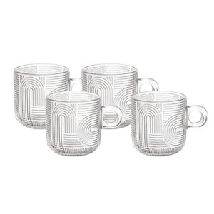 Conjunto 4 Xícaras de Vidro Frankfurt 100ml