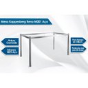 Ver imagem 2 de Base Mesa de Jantar Reno M001 s/ Tampo Cromado - Kappesberg