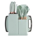 Ver imagem 1 de Conjunto de Utensilios de 19pc Verde Claro