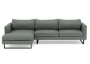 Ver imagem 3 de Sofá 2 Lugares com Chaise Lado Direito - Fab003:cinza