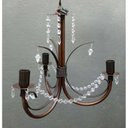 Ver imagem 1 de Lustre Pendente Decorativo Com Cristais Artesanais Para Sala de Estar
