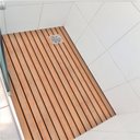 Ver imagem 1 de Piso vinil adesivo antiderrapante para box banheiro Deck - 1,20 x 1,50 metros