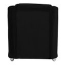 Ver imagem 6 de Kit 2 Poltronas Decorativas Lucy Suede Preto MV Estofados