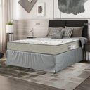 Ver imagem 3 de Colchão Solteiro e-Shop Casa Viúva D33 One Face - 17x128x188cm- Suede Bege