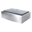 Ver imagem 3 de Cuba Farmhouse Aço Inox 1mm Escovado Sa105p 75,6x52,7x22,9cm