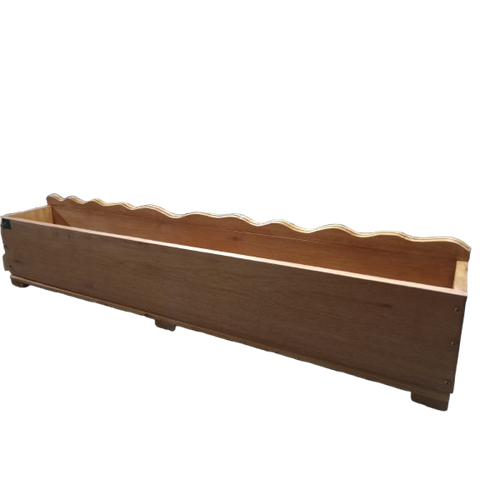 Floreira  artesanal em madeira maciça de eucalipto