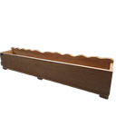 Ver imagem 1 de Floreira artesanal em madeira maciça de eucalipto