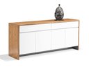 Ver imagem 1 de Aparador Buffet para Sala de Jantar Olivara 180 cm 4 Portas 2 Gavetas
