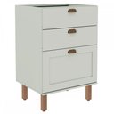 Ver imagem 1 de Balcão de Cozinha 3 Gavetas Verde Mint 1504 - Genialflex