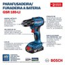 Furadeira Parafusadeira 18v Gsr185- Li sem Fio 2 Bat. Bosch - 7