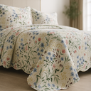 Ver imagem 4 de Cobre Leito Solteiro Evolution Dupla Face Floral Primavera Azul