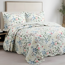 Ver imagem 2 de Cobre Leito Solteiro Evolution Dupla Face Floral Primavera Azul