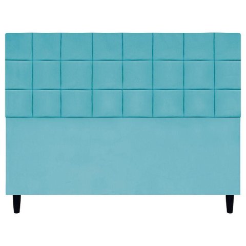 Cabeceira Estofada para Cama Box Queen 160 Cm Florem Suede