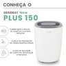 Desumidificador de Ar Antimofo | Desidrat New Plus 150 - 127V - 4