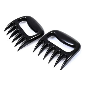 Kit Churrasco 2 Pçs Mult Uso Desfiar Cortar Agarrar Garra