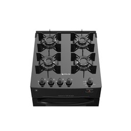 Fogão 4 Bocas Atlas Mônaco Top Glass com Acendimento Automático - Preto - 6