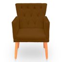 Ver imagem 6 de Kit Poltrona Capitonê Clássica Confortável para Sala e Quarto Ana Suede