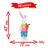 Coelho de Páscoa Decoração Enfeite Coelhinho 48cm - 6