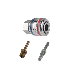 Kit Engate Rápido com Conector Espigão e Espigão Fixo 1/4" - 1
