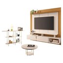 Ver imagem 1 de Home Suspenso Zenith Off White Cinamomo com Mesa de Centro Sky e Aparador Infinity Off White - Hb M