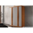 Ver imagem 1 de Guarda Roupa 4 Portas e 2 Gavetas Grécia Naturale/off White - Rufato