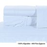 Roupa de Cama Casal Padrão Branco 400 Fios Egípcio 100% Algodão 4 Peças - 2